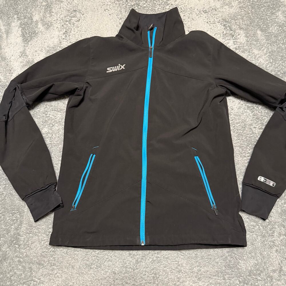 Swix Geilo Hydra VENT Softshell Jacket Medium Black Blue **
